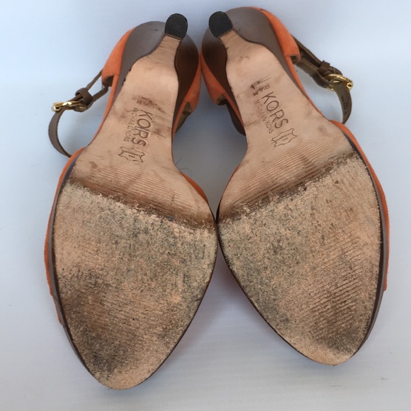 Michael Kors Suede Heels in 8 1/2 - Picture 3 of 5